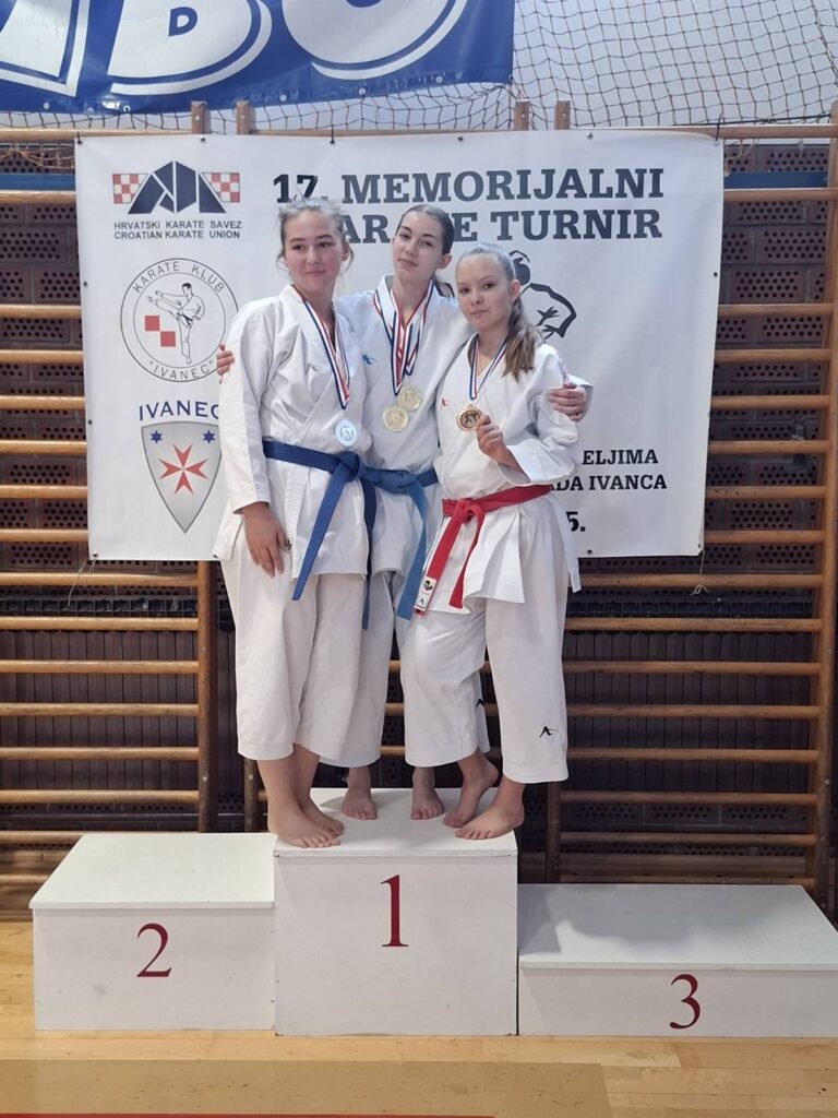 Karla Mezga s dva zlata, u društvu srebrne i brončane