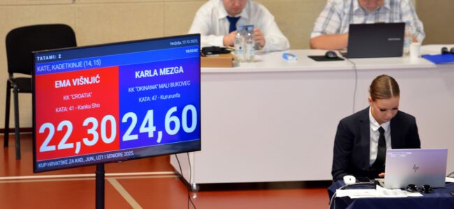 Kup Hrvatske za kadete: najbolji rezultat kategorije uopće ostvarila je naša Karla Mezga