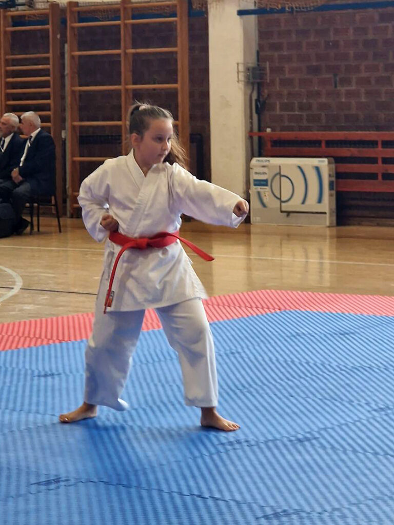 Rafaela Begović za vrijeme nastupa