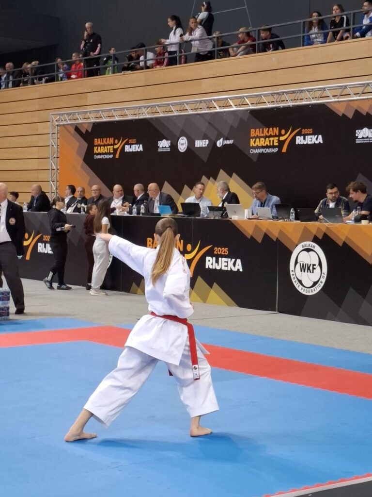 25. Prvenstvo Balkana: nastup naše Karle Mezge