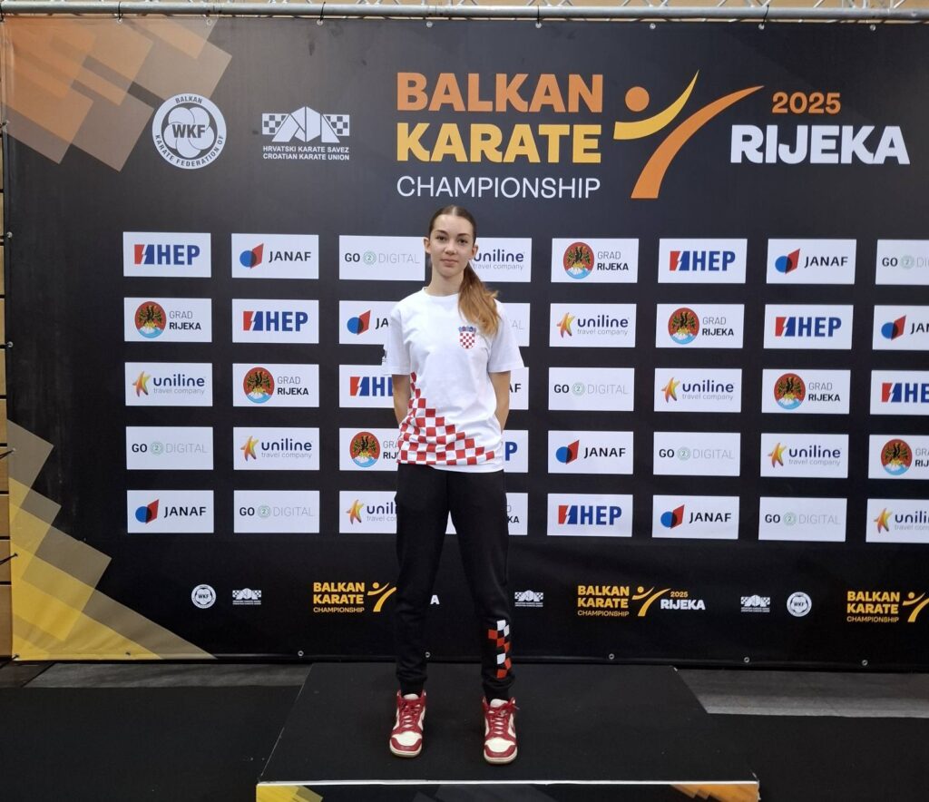 25. Prvenstvo Balkana: Karla Mezga nakon nastupa 