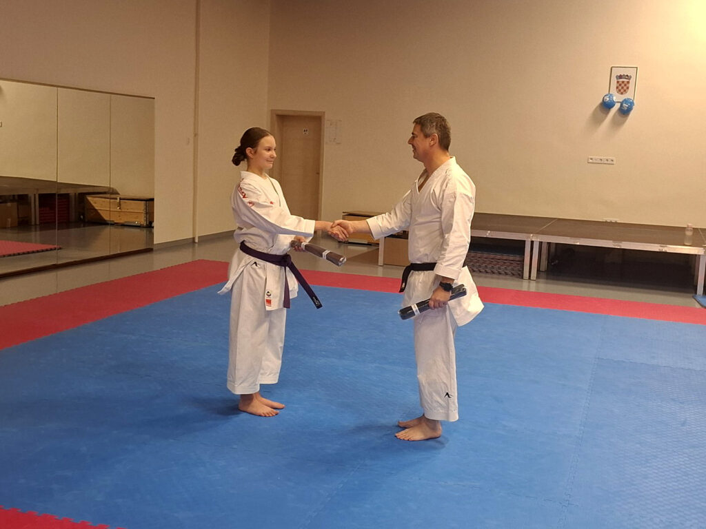 Polaganje za viša zvanja: Rafaela Begović s trenerom