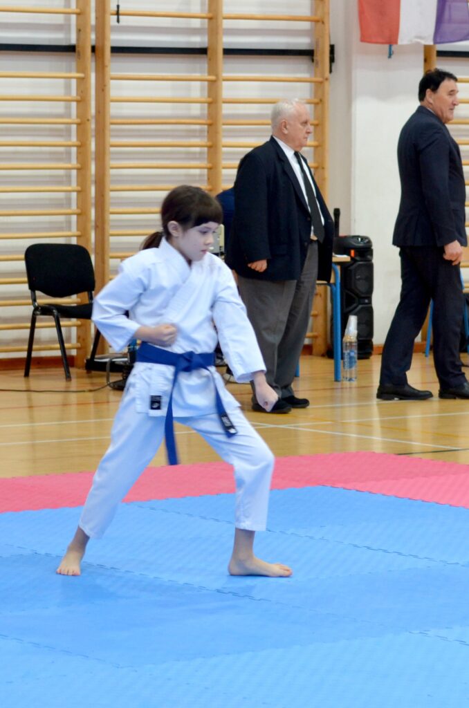 Prvi službeni nastup naših novih karatistica - nastup