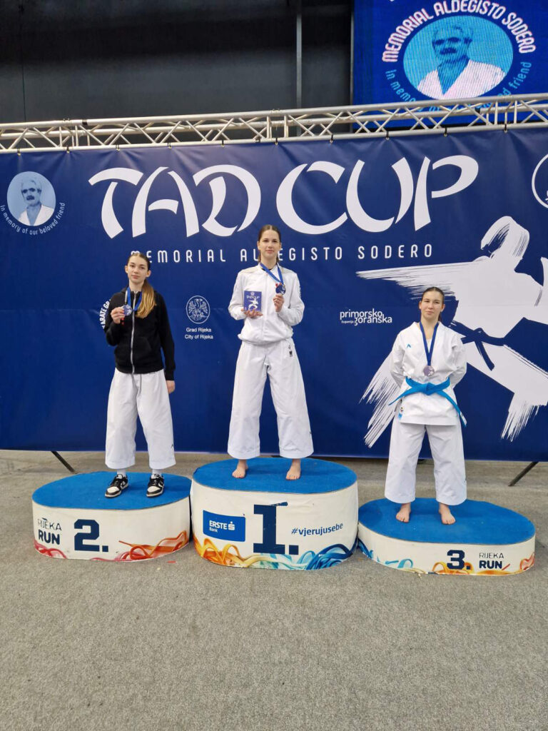 TAD CUP - Memorial Aldegisto Sodero - Karla Mezga sa srebrnom medaljom te prvo i treće plasiranom