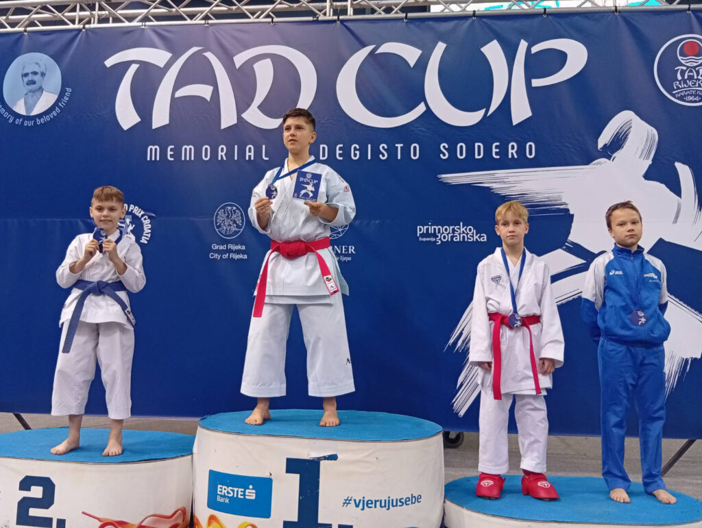 TAD CUP - Memorial Aldegisto Sodero - Teo sa srebrnom medaljom, u društvu prvo i treće plasiranih