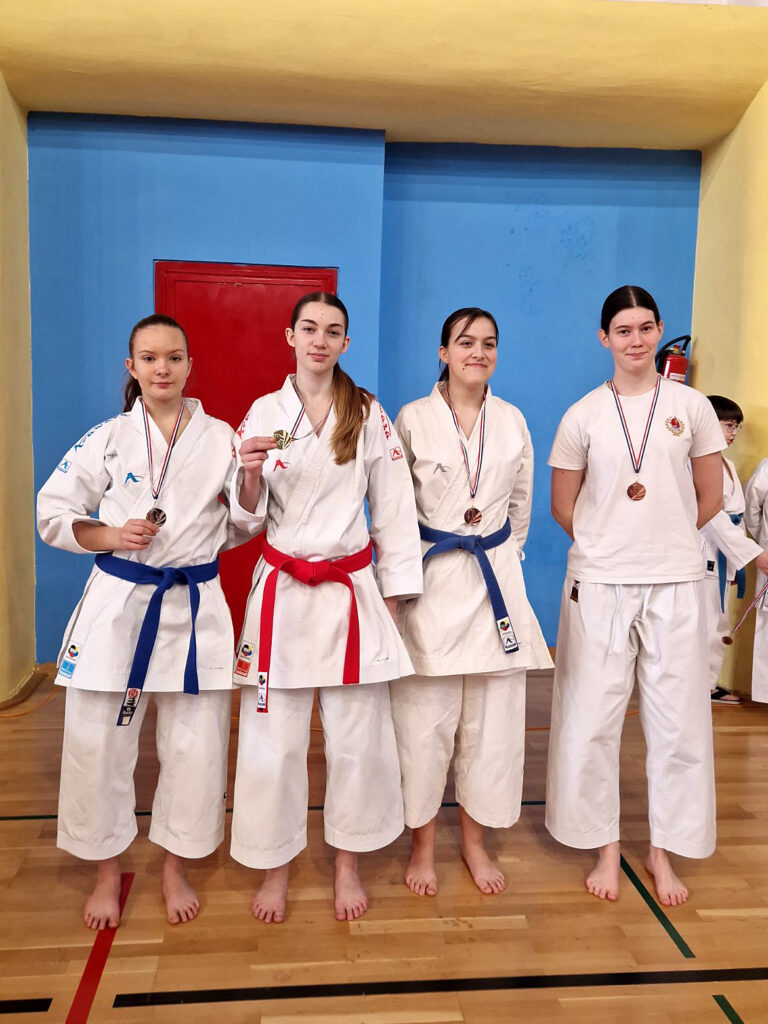 Prvenstvo sjeverozapadne Hrvatske 2026 - Rafaela sa srebrom, Karla sa zlatom