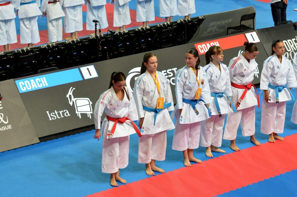 Karate One Youth Poreč 2026 - djevojke na otvaranju